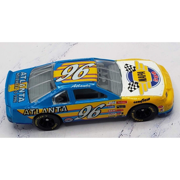 1996 Racing Champions NAPA 500 Program Car 1/64 Stock Car New in Package #97 - Picture 5 of 10